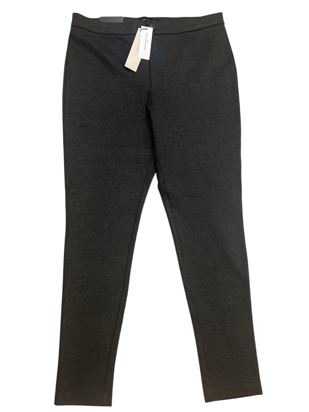 NEW Banana Republic Factory Charcoal Grey Premium Ponte Legging Size 10 Stretch